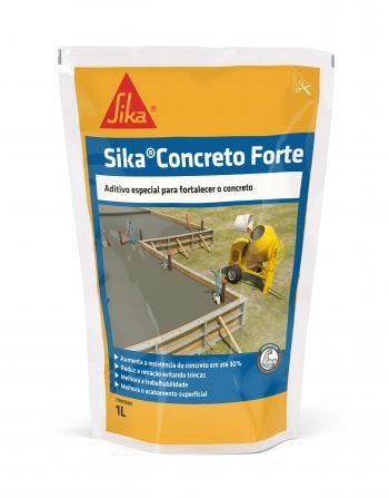 Melhorar a resistência do concreto - SIKA® CONCRETO FORTE