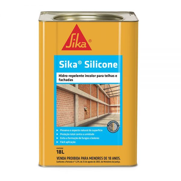 Impermeabilizar fachadas, pedras e telhados - SIKA® SILICONE